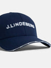 Hennric Embroidered Logo Ball Cap Navy - J.LINDEBERG - BALAAN 4