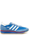 SL 72 RS Suede Low Top Sneakers Blue - ADIDAS - BALAAN 1