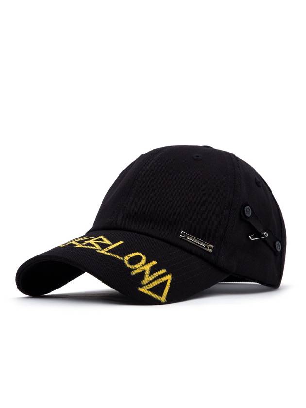 BBD Plate Signature Logo Cap Black - BLACKBLOND - BALAAN 1