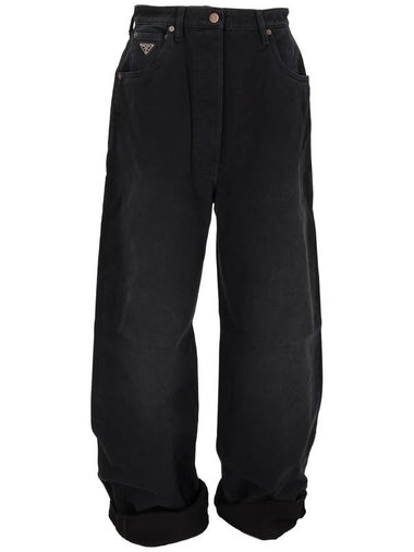 PANTALONI BLACK DENIM - PRADA - BALAAN 1