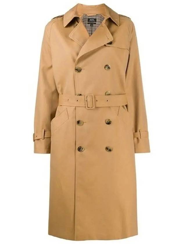 APC Greta double breasted trench coat PSADP F01150 CAB - A.P.C. - BALAAN 2