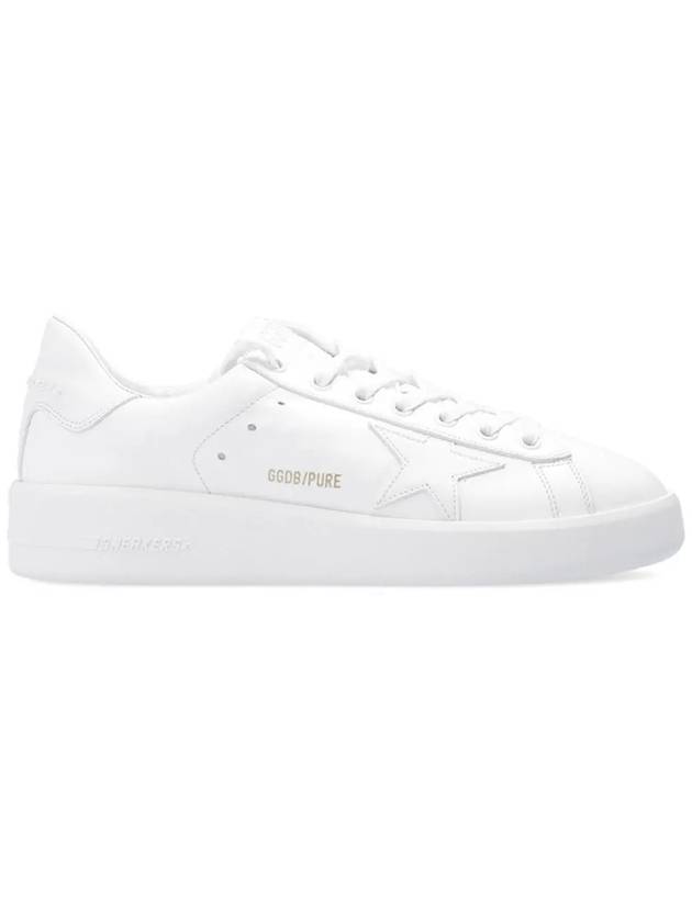 Women's White Tab Purestar Low Top Sneakers White - GOLDEN GOOSE - BALAAN 3