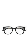 Eyewear Logo Square Eyeglasses Black - GUCCI - BALAAN 1