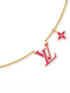 LV Iconic Enamel Necklace Gold - LOUIS VUITTON - BALAAN 3