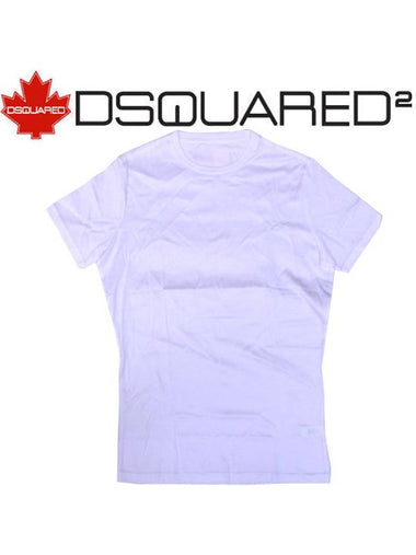 Dsquared Men's Innerwear D9M440040 White SS TSHIRT - DSQUARED2 - BALAAN 1