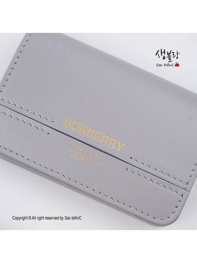 JODY chain mini card wallet gray 80672811 - BURBERRY - BALAAN 4