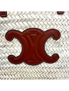 Triomphe Logo Classic Pannier Tote Bag Brown Beige - CELINE - BALAAN 4