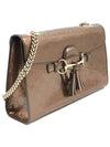 Women s Gucci 295402 Metallic Brown Micro Cima Patent Emily Shoulder Bag gt Gangbuk used luxury goods - GUCCI - BALAAN 4