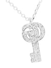 GG Mamont Key Charm Necklace Silver - GUCCI - BALAAN 3