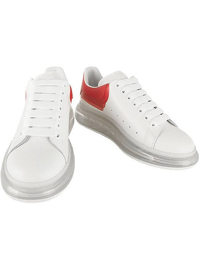 Air Oversole Low Top Sneakers White Red - ALEXANDER MCQUEEN - BALAAN 2