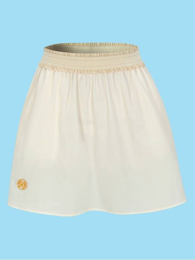 Skirt Shorts Gold Label Edge Banding Woven Flare Skirt GKW9259 - MAHES - BALAAN 1