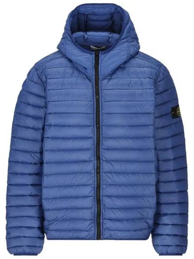 Kids Waffen Hooded Padded Jacket Blue 791640624 V0022 - STONE ISLAND - BALAAN 1