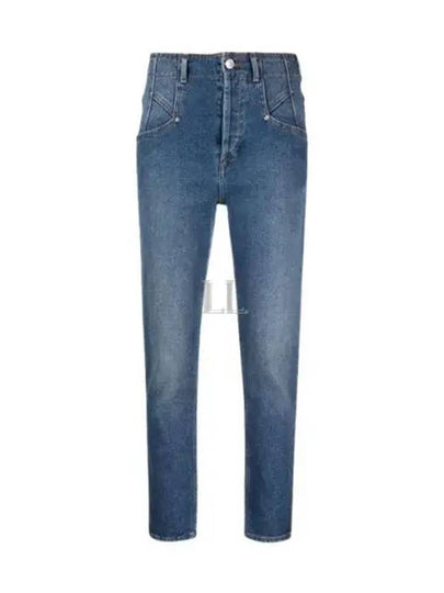 Niliane Slim Denim Jeans Blue - ISABEL MARANT - BALAAN 2