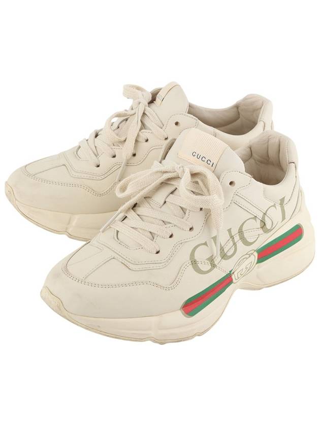 528892 Rhyton strip logo sneakers 36 1 2 size 34274Y - GUCCI - BALAAN 3