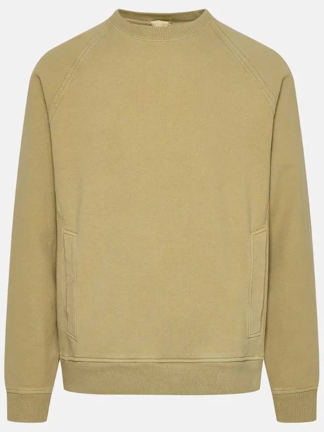 Men's Felpa Chiusa Girocollo Sweatshirt Beige - TEN C - BALAAN 3