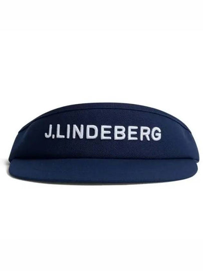 Viktor Embroidered Logo Visor Navy - J.LINDEBERG - BALAAN 2