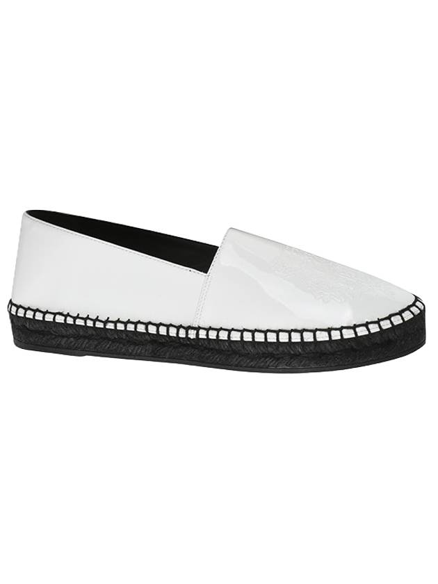 Tiger Logo Espadrilles Black White - KENZO - BALAAN.