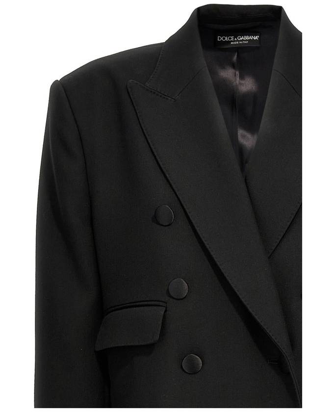 Dolce & Gabbana Long Tuxedo Coat - DOLCE&GABBANA - BALAAN 3