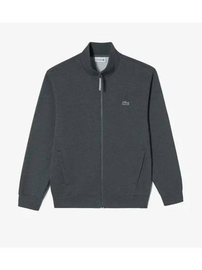 Men's CP Chouli High Neck Zip Jacket Charcoal Grey - LACOSTE - BALAAN 2