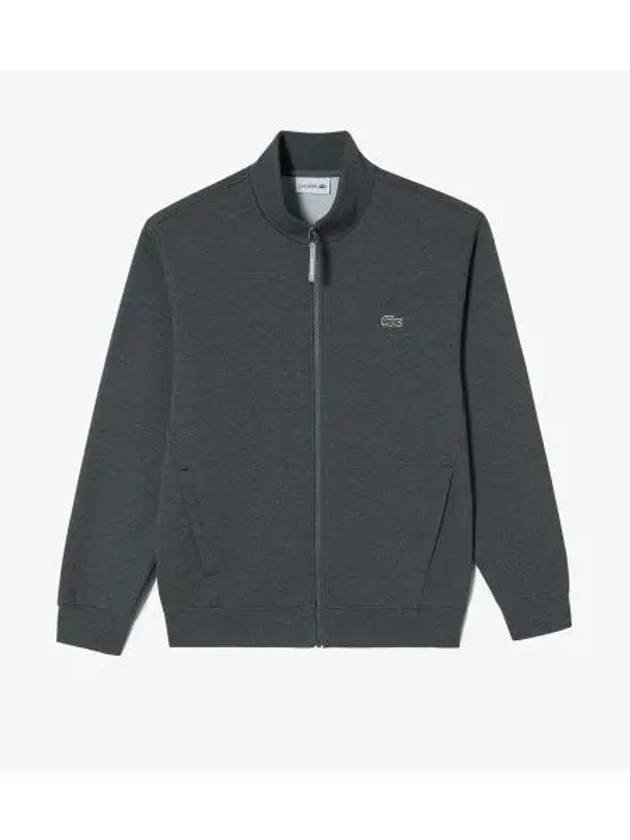 Men s CP high neck zip up charcoal gray - LACOSTE - BALAAN 1