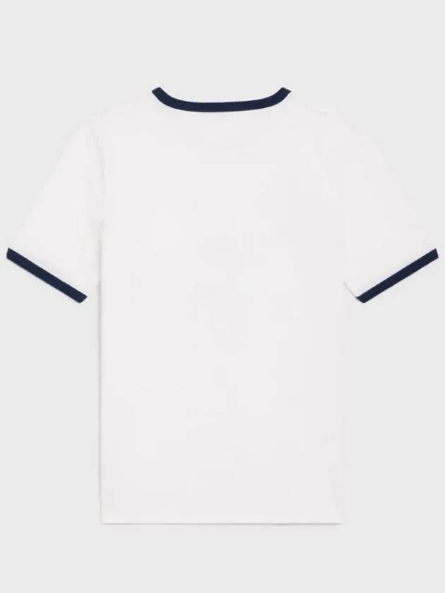 Paris T-Shirt in Cotton Jersey Black White - CELINE - BALAAN 5