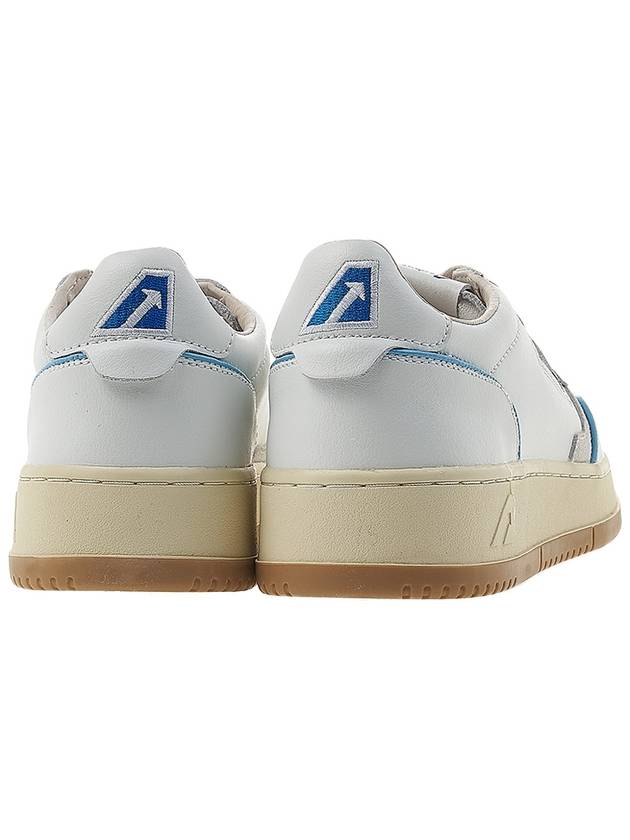 Suede Leather Low Top Sneakers White - AUTRY - BALAAN 5