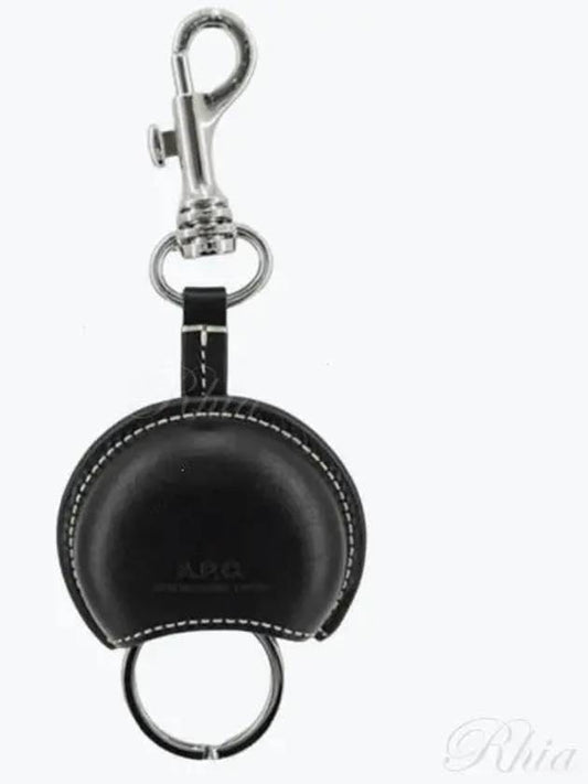 Amber Leather Key Holder Black - A.P.C. - BALAAN 2