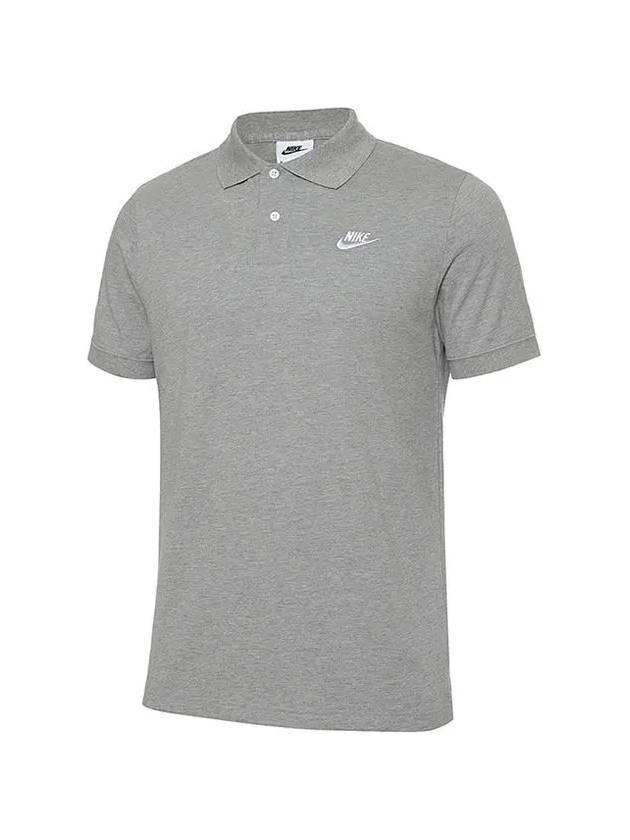 Sportswear City Edition Matchup Short Sleeve Polo Shirt Grey - NIKE - BALAAN 5