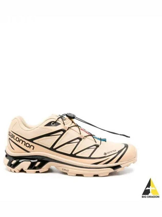 XT 6 Gore-Tex Low-Top Sneakers Black Beige - SALOMON - BALAAN 2