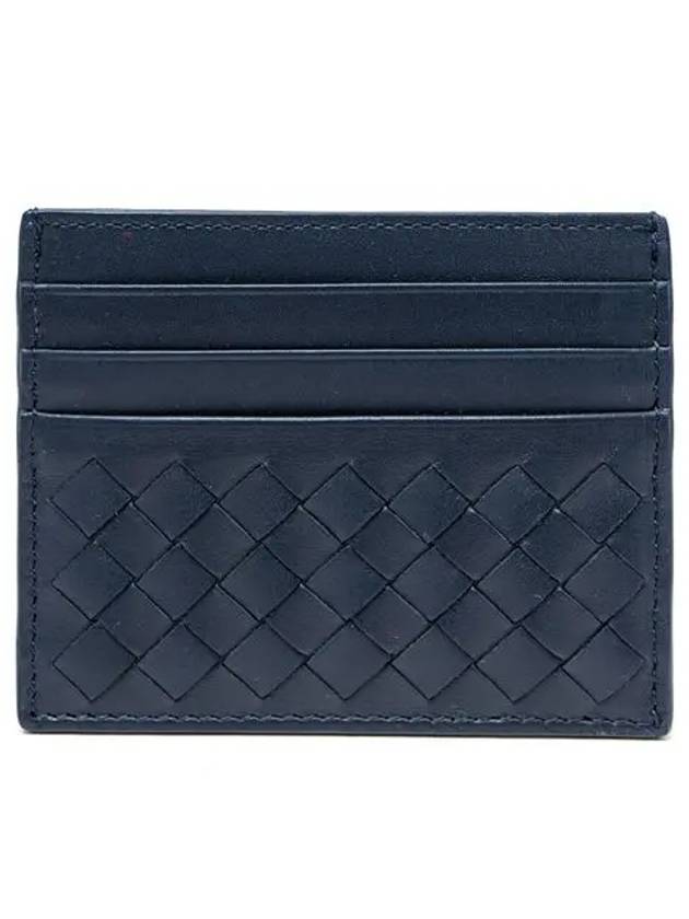 Intrecciato Classic Card Wallet Navy - BOTTEGA VENETA - BALAAN 2