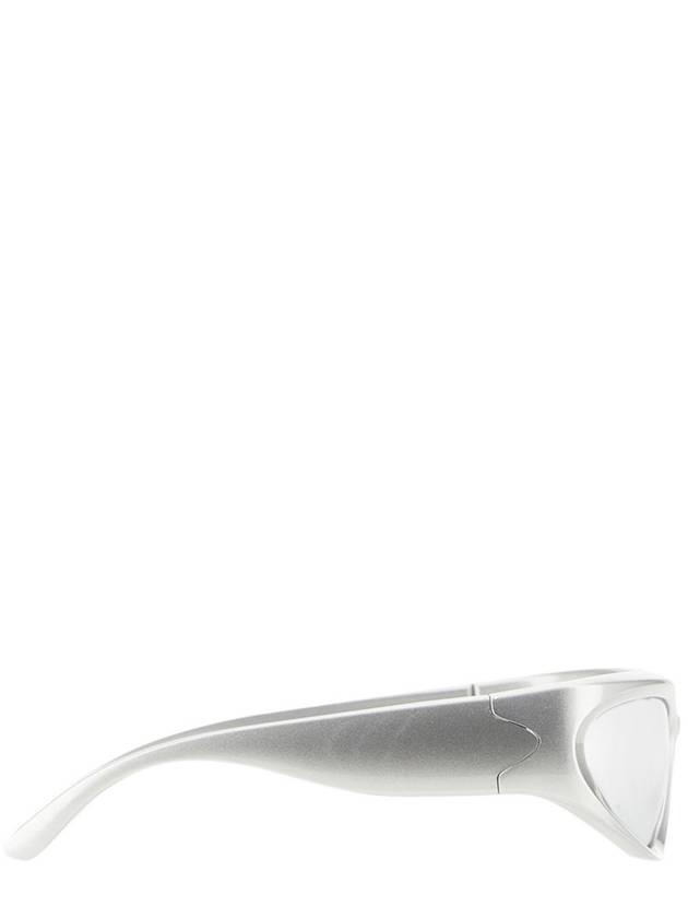 Eyewear Swift Oval Sunglasses Silver - BALENCIAGA - BALAAN 4