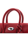 Bayswater Mini Heavy Grain Shoulder Bag Red - MULBERRY - BALAAN 8