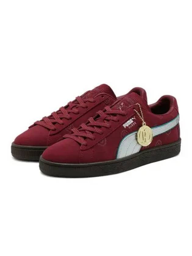 Haired Shanks Suede Low Top Sneakers Regal Red - PUMA - BALAAN 2