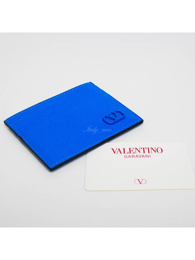 Garavani V logo men's card wallet XY2P0S49ZQU - VALENTINO - BALAAN 5