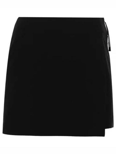 High Waist Layered Effect Shorts Black - MONCLER - BALAAN 2