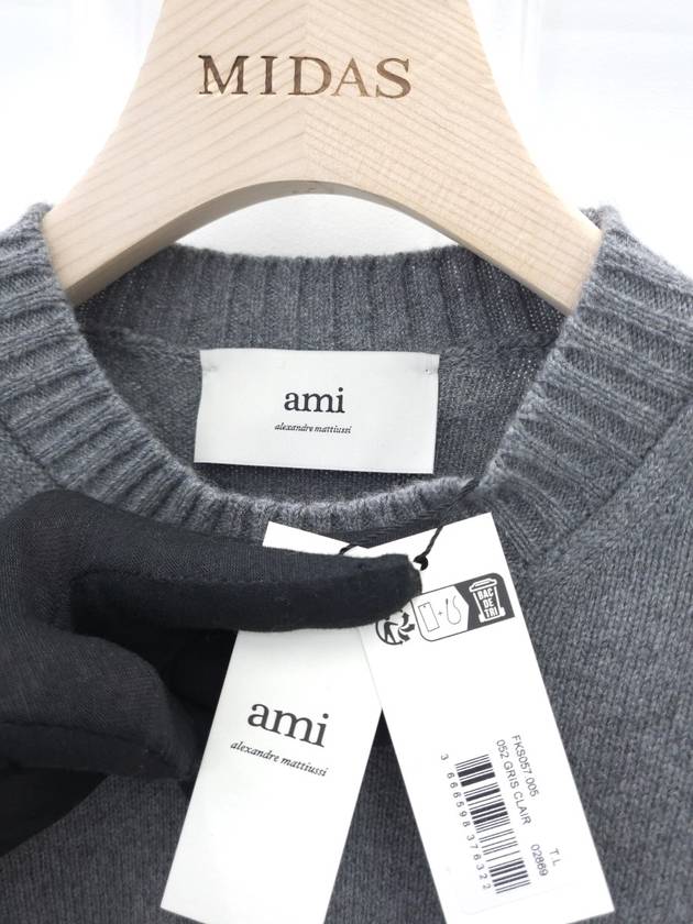 Women s Cashmere Sweater - AMI - BALAAN 4