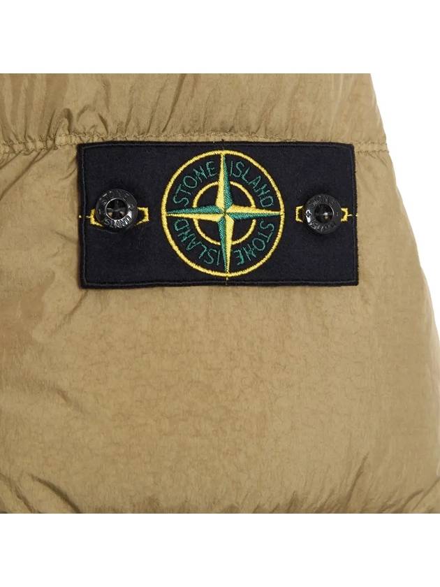 Crinkle Reps Re-Nylon Down Padding Beige - STONE ISLAND - BALAAN 5