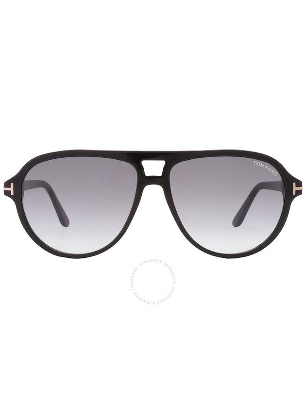 Eyewear Jeffrey Sunglasses Black - TOM FORD - BALAAN 2