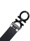 Ferragamo Men's Reversible Gancini Belt 67 5542 NERO NAVY 0735830 - SALVATORE FERRAGAMO - BALAAN 7