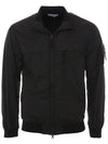 Garment Dyed Crinkle Reps R Nylon Jacket Black - STONE ISLAND - BALAAN 2