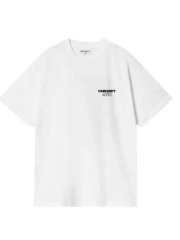 Men s Short Sleeve T Shirt WITH LOGO - CARHARTT WIP - BALAAN 2