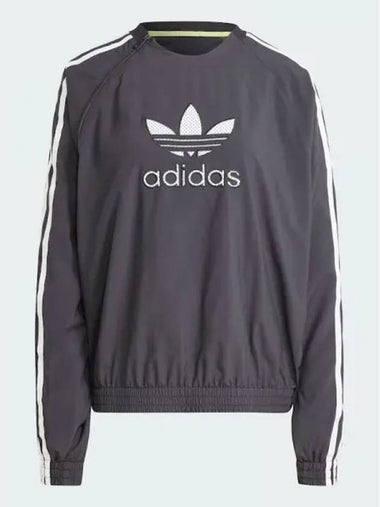 Adilenium 2 Crew Sweatshirt Black - ADIDAS - BALAAN 1