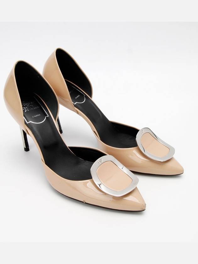 Belle Vivier Stiletto High Heels Skin Beige 1230hva - ROGER VIVIER - BALAAN 6