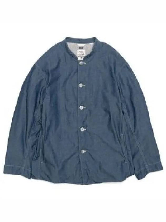 Chambray Band Collar Jacket SUAS340 ID 1182206 - NANAMICA - BALAAN 1