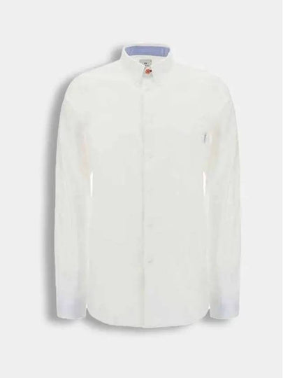 Taylor Fit Long Sleeve Shirt White - PAUL SMITH - BALAAN 2