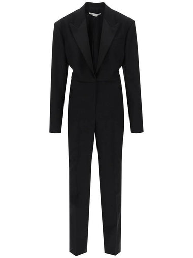 23 fw Wool Tuxedo Jumpsuit 610061 3CU750 1000 B0230536918 - STELLA MCCARTNEY - BALAAN 1