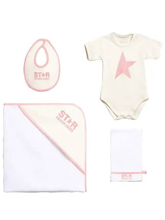 baby bodysuit set gift pink GBP01297 P000942 10310 - GOLDEN GOOSE - BALAAN 1