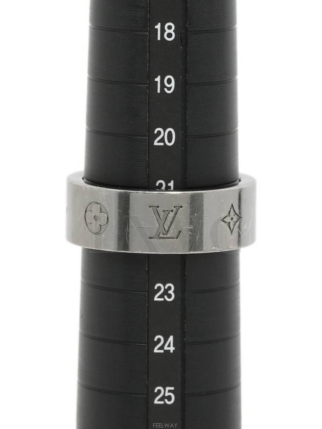 Men s LV Instinct Ring Silver M00514 - LOUIS VUITTON - BALAAN 10