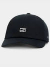 F CK Golf Cotton Twill Relaxed Fit Snapback Onyx - G/FORE - BALAAN 2