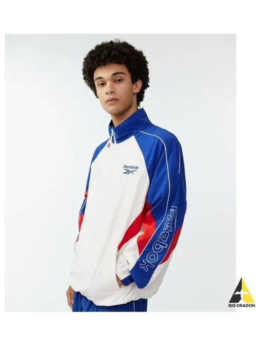 Heritage Anorak Jacket White Blue - REEBOK - BALAAN 1